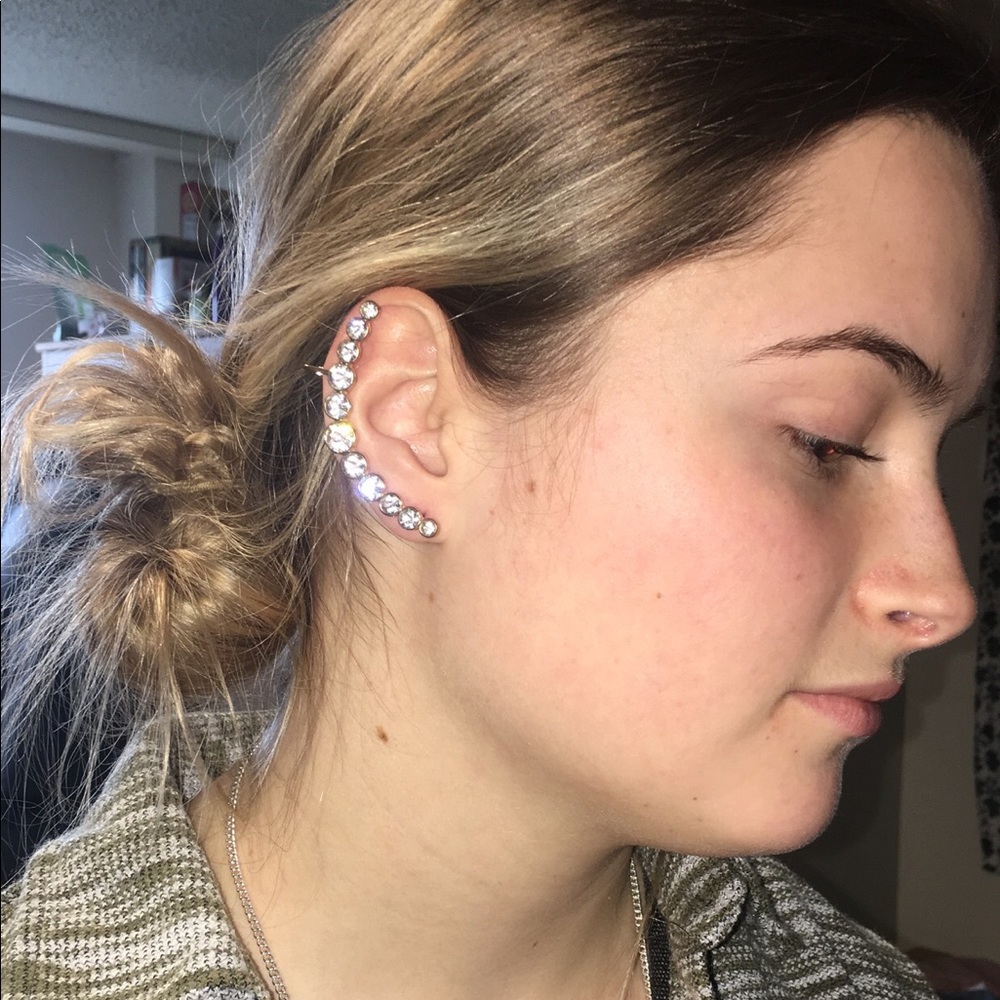 CZ Diamond Ear Cuff